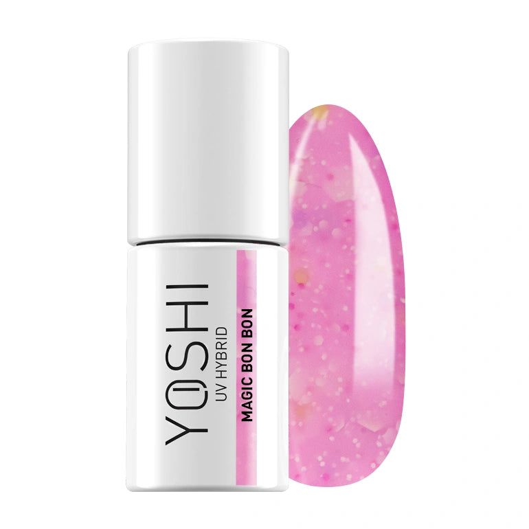 Yoshi - Lakier Hybrydowy 725 Magic Bon Bon 6ml