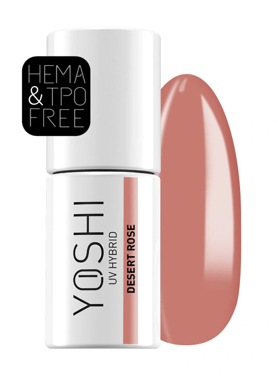 Yoshi - Lakier Hybrydowy 132 Desert Rose 6ml