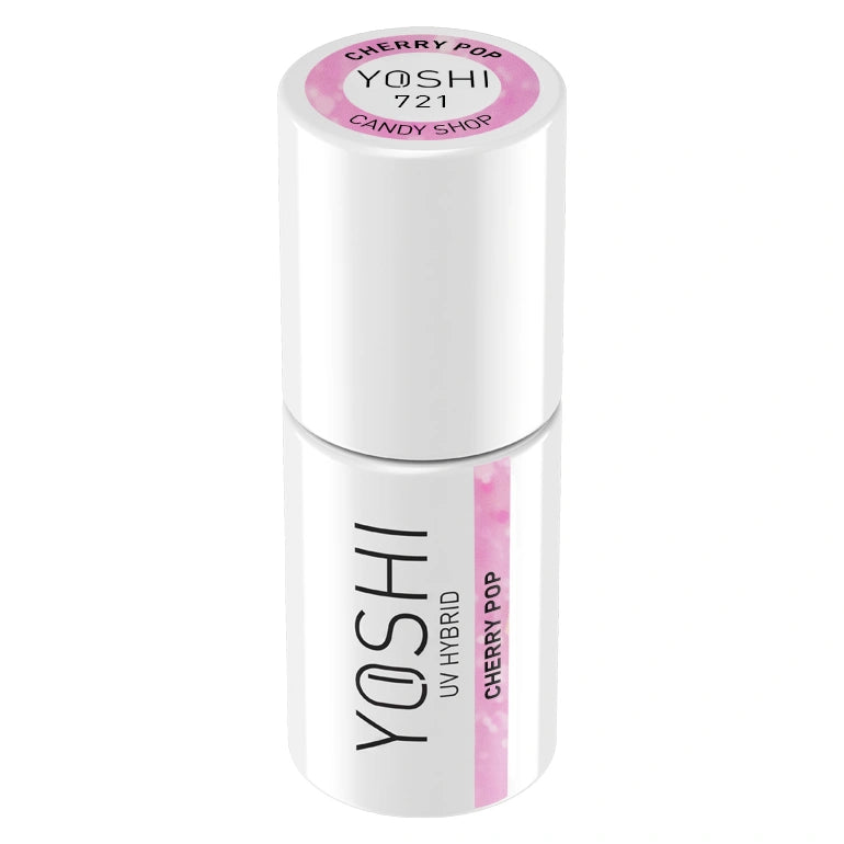 Yoshi - Lakier Hybrydowy 721 Cherry Pop 6ml