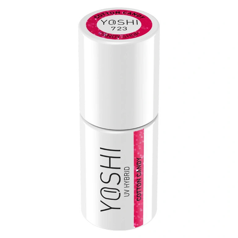 Yoshi - Lakier Hybrydowy 723 Cotton Candy 6ml