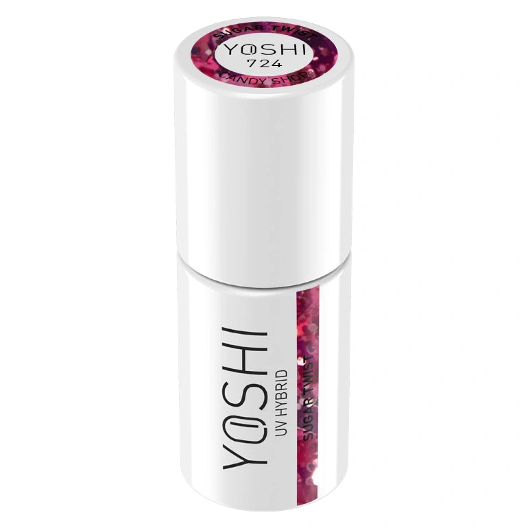 Yoshi - Lakier Hybrydowy 724 Sugar Twist 6ml