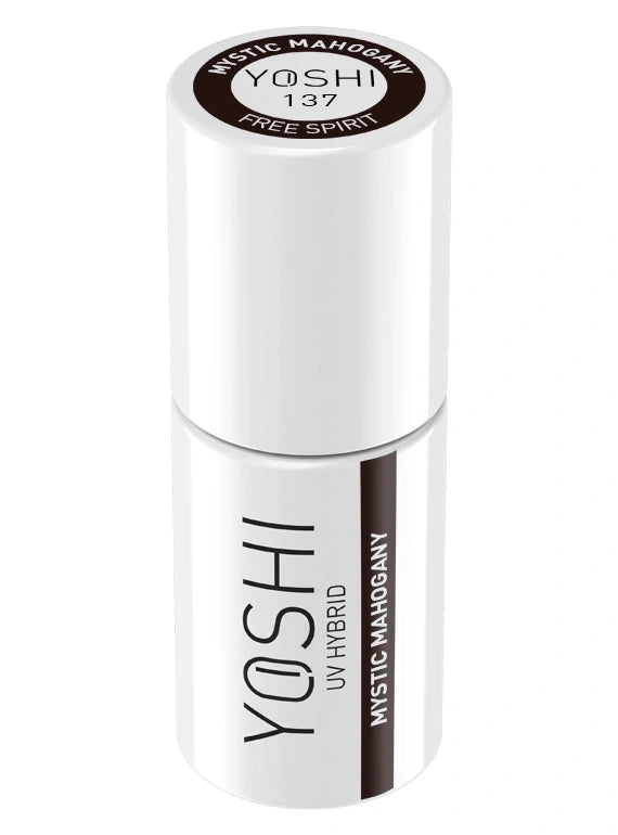 Yoshi - Lakier Hybrydowy 137 Mystic Mahogany 6ml