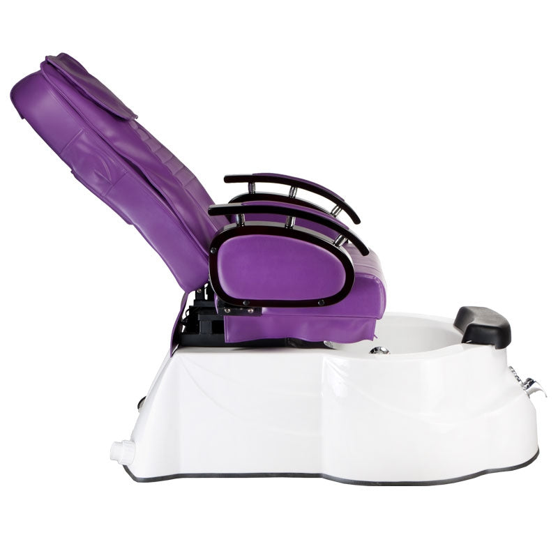 Fotel Pedicure Spa Br-3820d Fioletowy