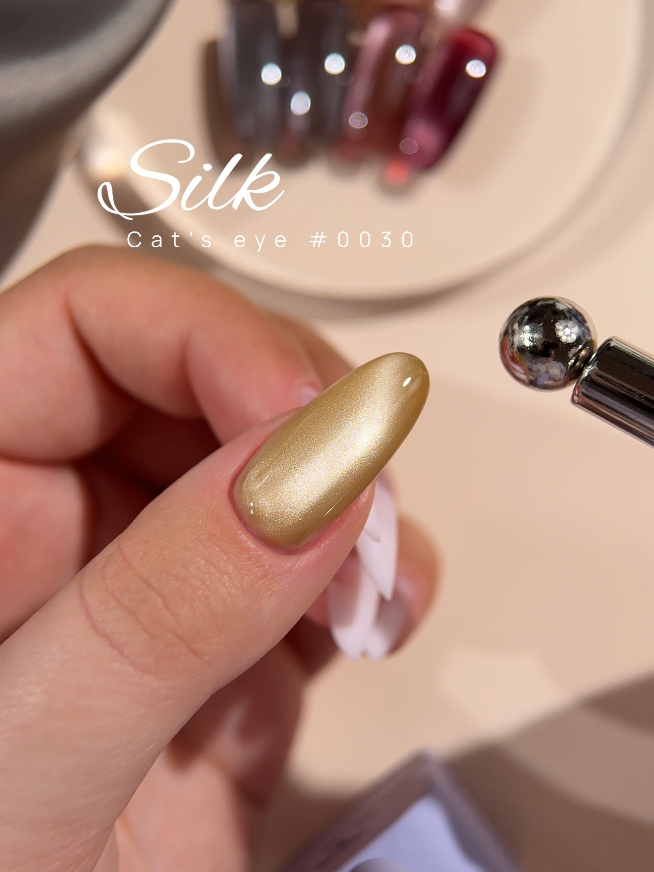 DNKa Color Gel Polish Cat Eye Lakier Hybrydowy #0030 Silk 12ml