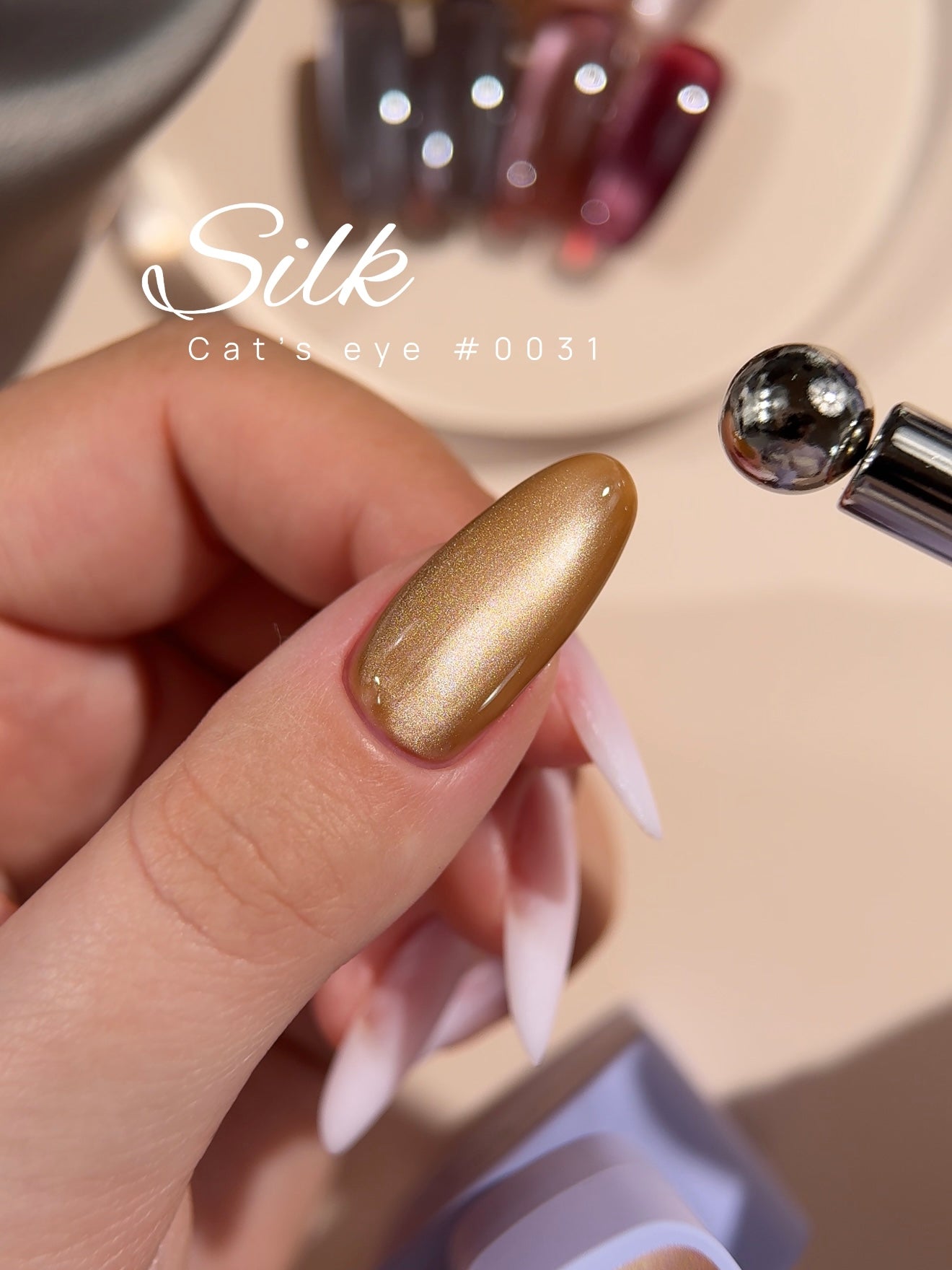 DNKa Color Gel Polish Cat Eye Lakier Hybrydowy #0031 Silk 12ml