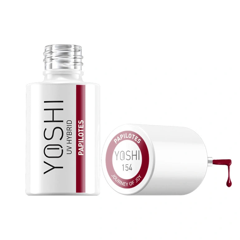 Yoshi - Lakier Hybrydowy 154 Papilotes 6 ml