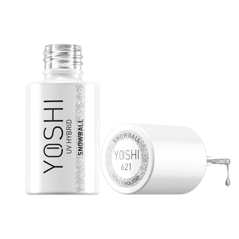 Yoshi - Lakier Hybrydowy 621 Snowball 6 ml