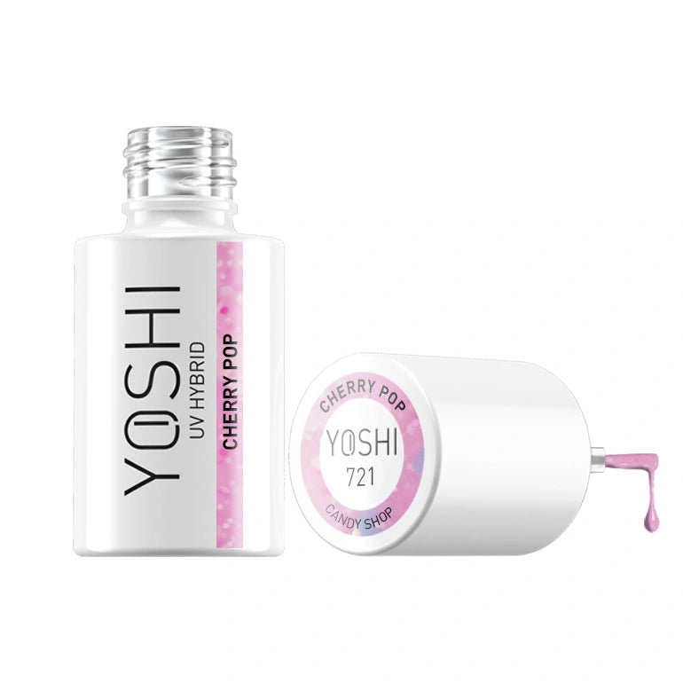 Yoshi - Lakier Hybrydowy 721 Cherry Pop 6ml