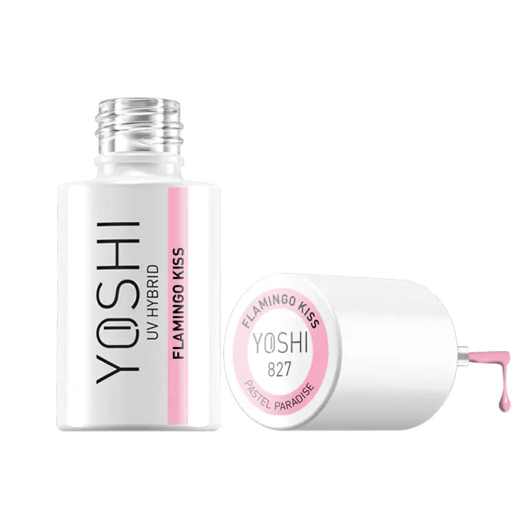 Yoshi - Lakier Hybrydowy 827 Flamingo Kiss 6ml