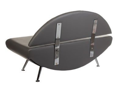 Kanapa do poczekalni Carini BD-6710 szara