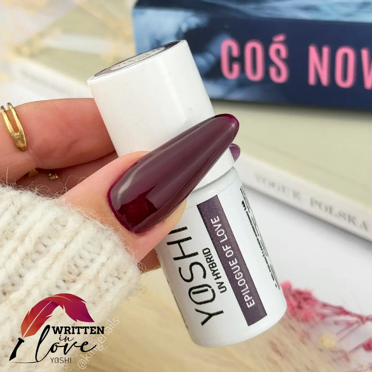 Yoshi - Lakier Hybrydowy 168 Epilogue of Love 6 ml