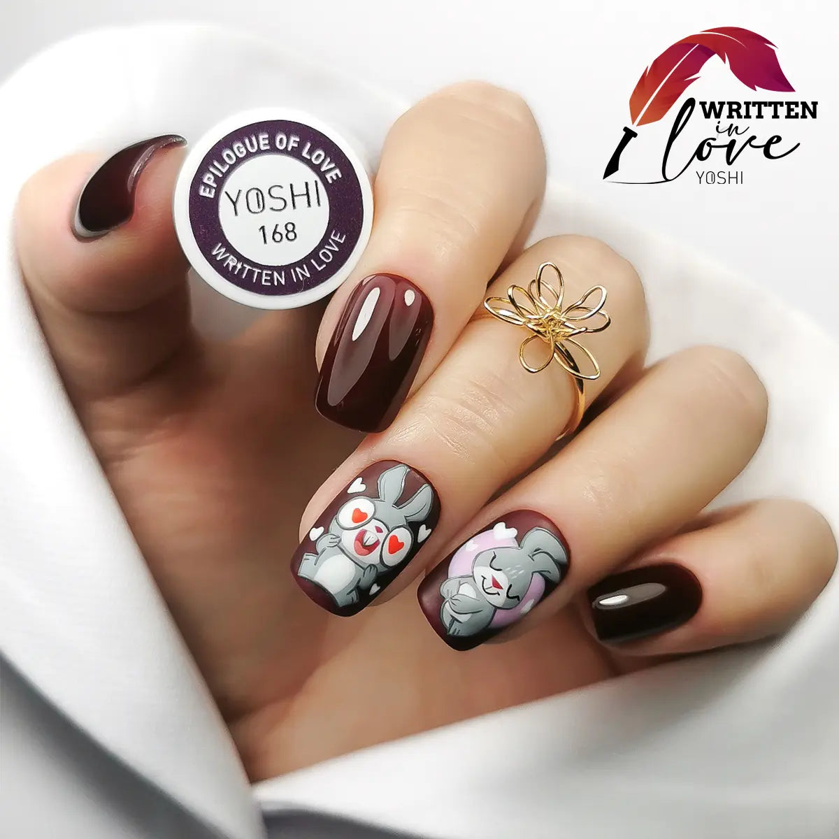 Yoshi - Lakier Hybrydowy 168 Epilogue of Love 6 ml