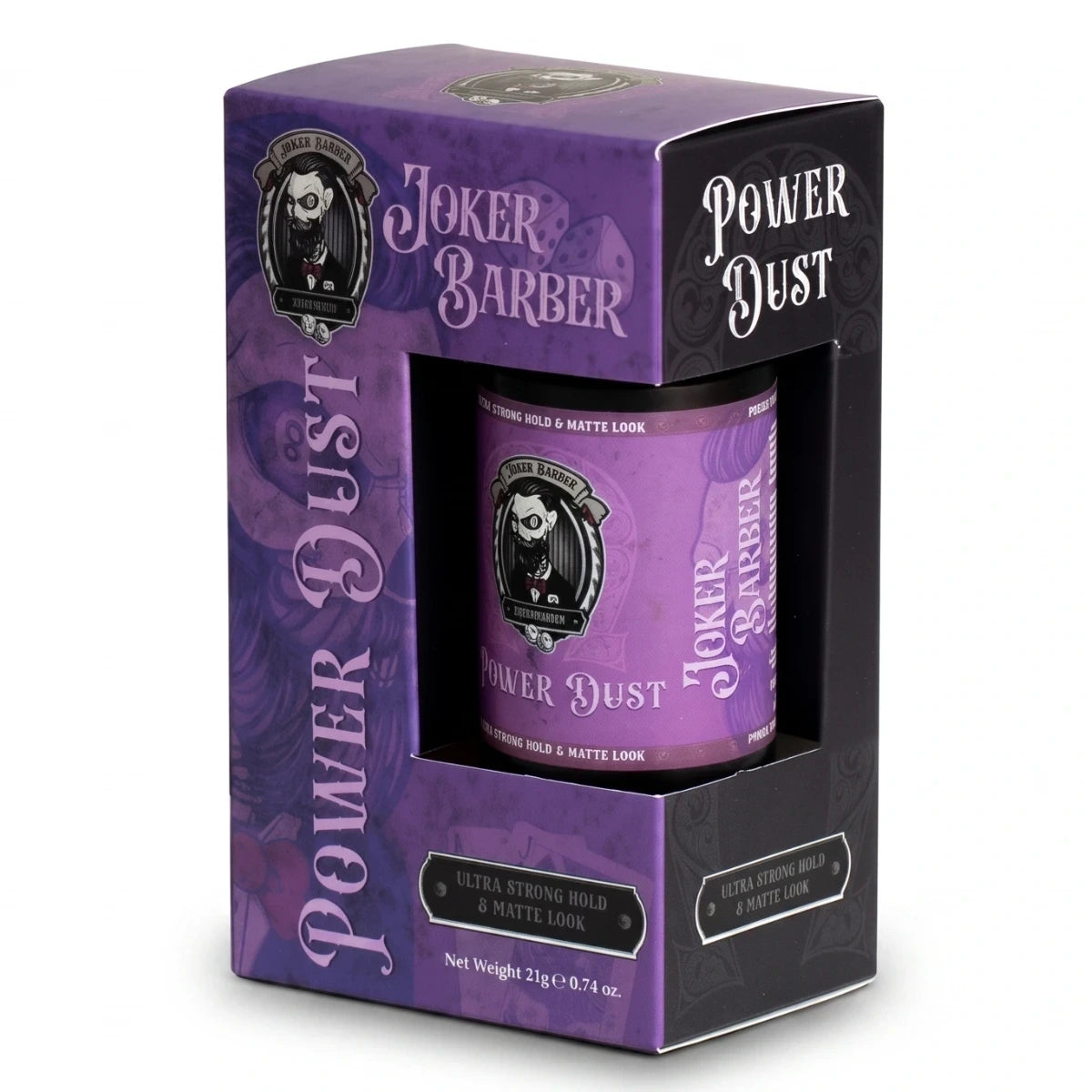 Joker Barber Powder Dust bardzo mocny matowy puder do włosów 21 g