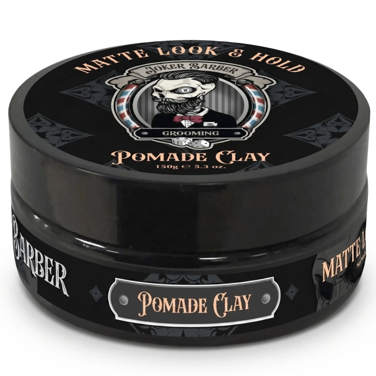 Joker Barber Pomade Clay mocna matowa pomada z glinką do włosów 150 ml