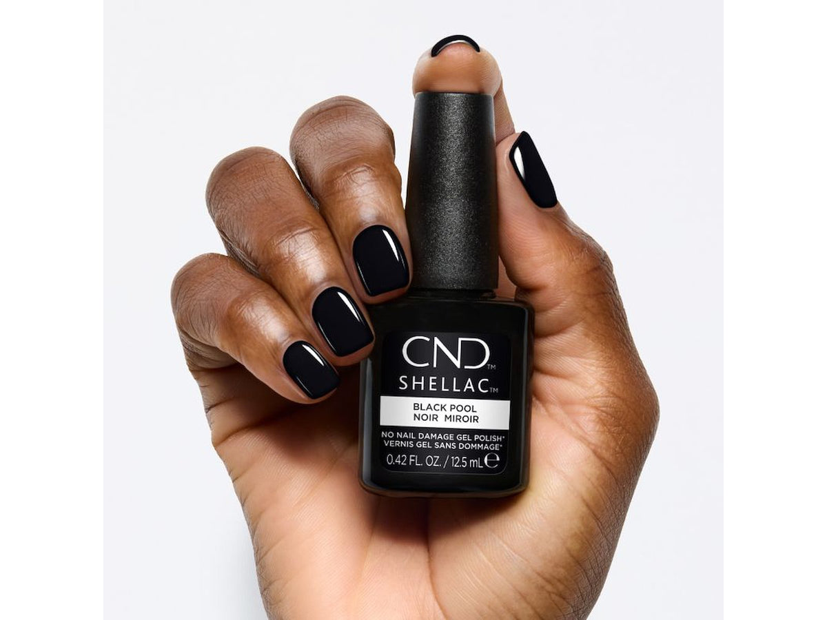 CND Shellac Black Pool 0.42 oz 12,5 Ml