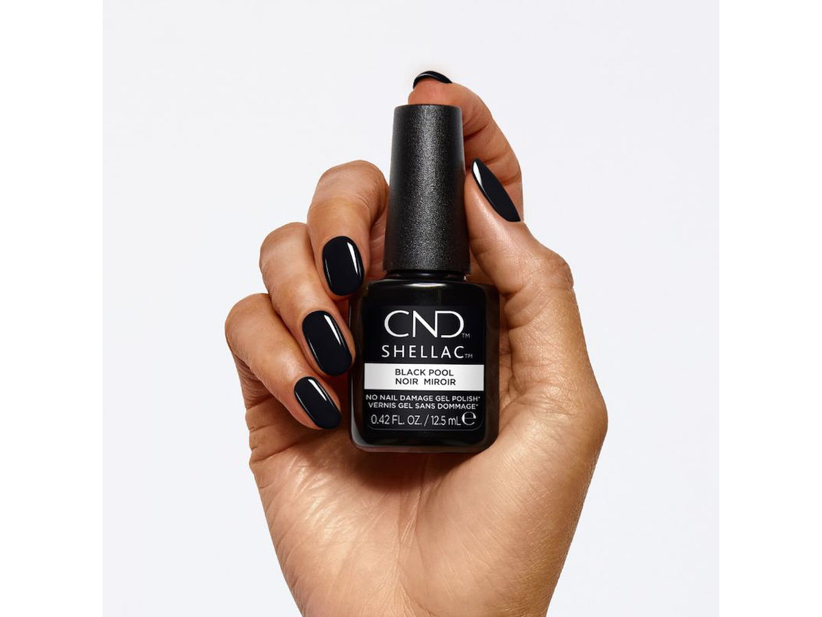 CND Shellac Black Pool 0.42 oz 12,5 Ml