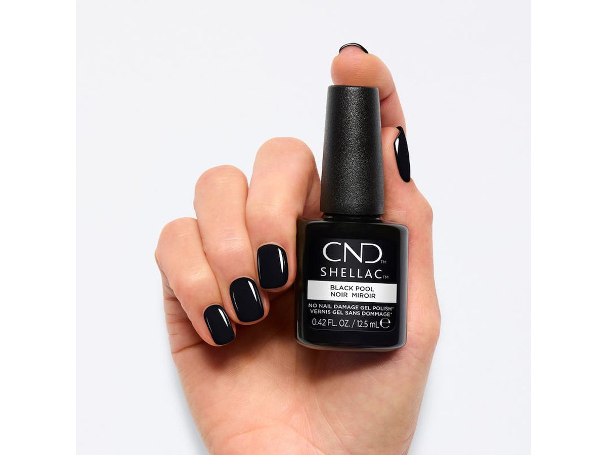 CND Shellac Black Pool 0.42 oz 12,5 Ml