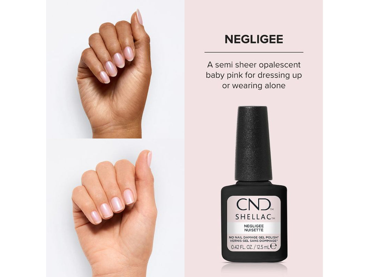 CND Shellac Negligee 0.42 oz 12,5 Ml