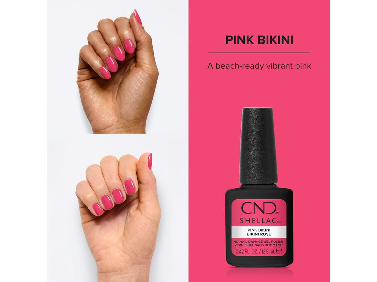 CND Shellac Pink Bikini 0.42 oz 12,5 Ml