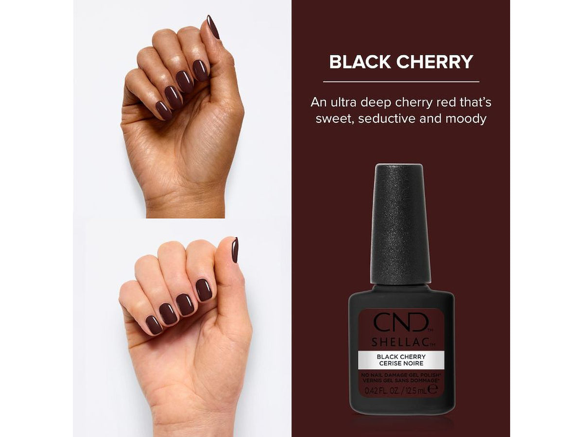 CND Shellac Black Cherry 0.42 oz 12,5 Ml
