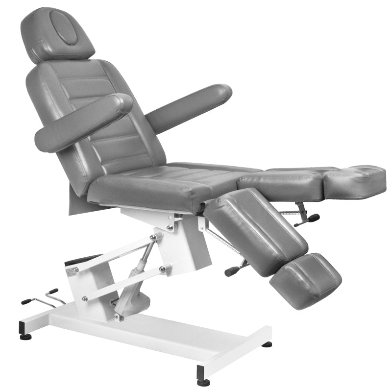 Fotel Kosmetyczny Elektr. Azzurro 706 Pedi  1 Siln. Szary