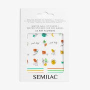 Semilac Naklejki Wodne Do Paznokci Art Flowers 16