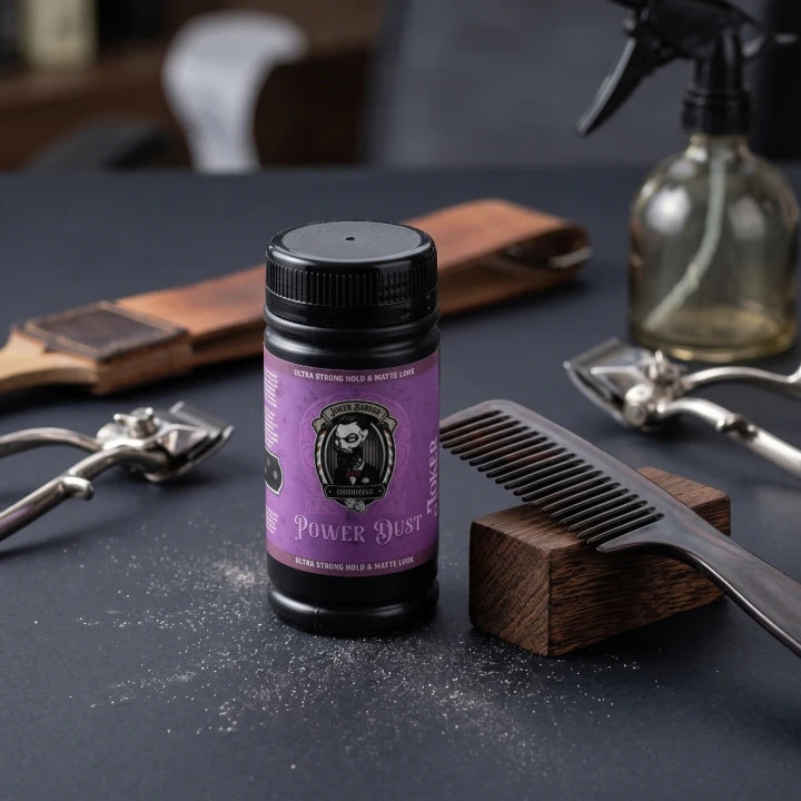 Joker Barber Powder Dust bardzo mocny matowy puder do włosów 21 g