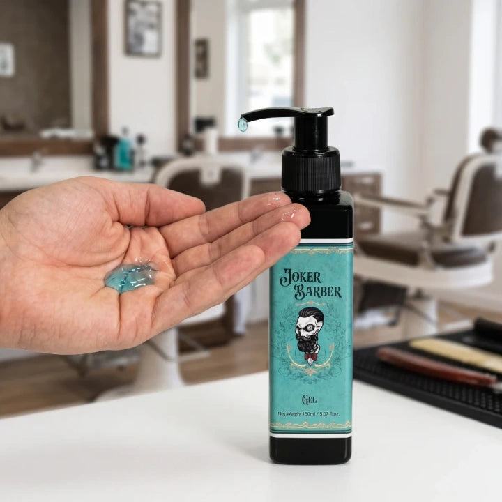 Joker Barber Hard Gel mocny żel do stylizacji włosów z połyskiem 150 ml