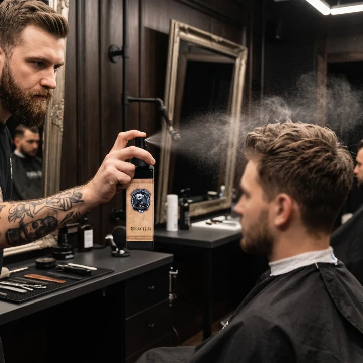 Joker Barber Spray Clay spray teksturyzujący do włosów z solą morską 150 ml