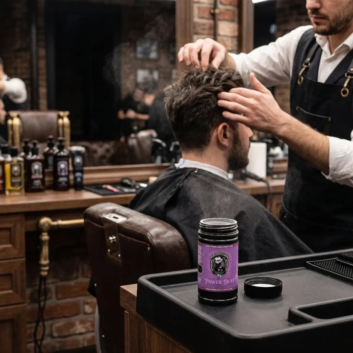Joker Barber Powder Dust bardzo mocny matowy puder do włosów 21 g