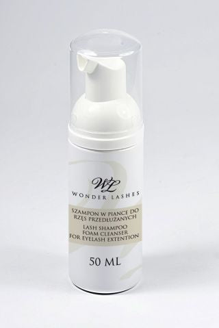 Wonder Lashes Szampon W Piance Do Rzęs Przedłużanych, 50ml