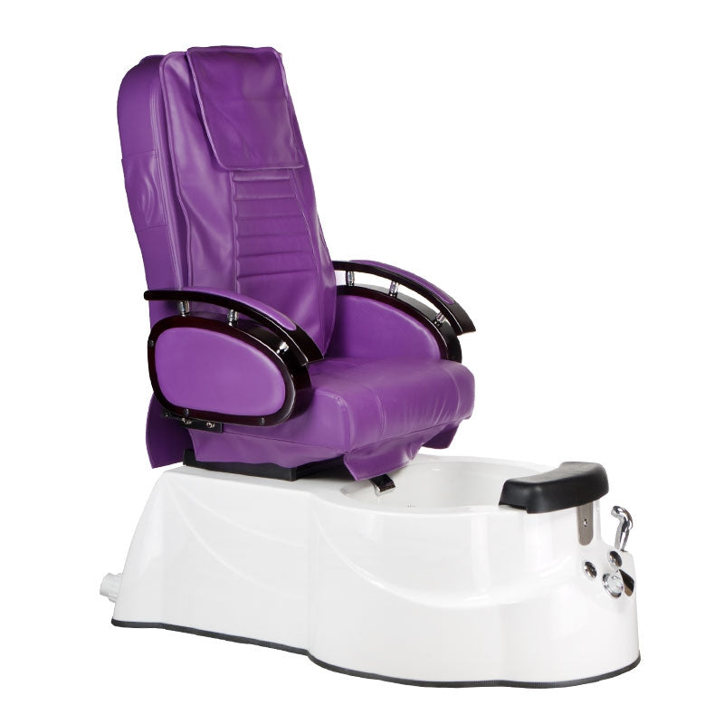 Fotel Pedicure Spa Br-3820d Fioletowy