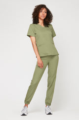 Vena Bluza Medyczna Emily Scrubs Oliwkowa