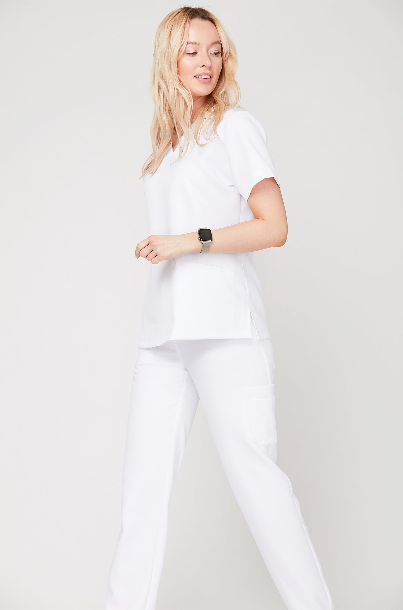 Bluza Medyczna Emily Biała