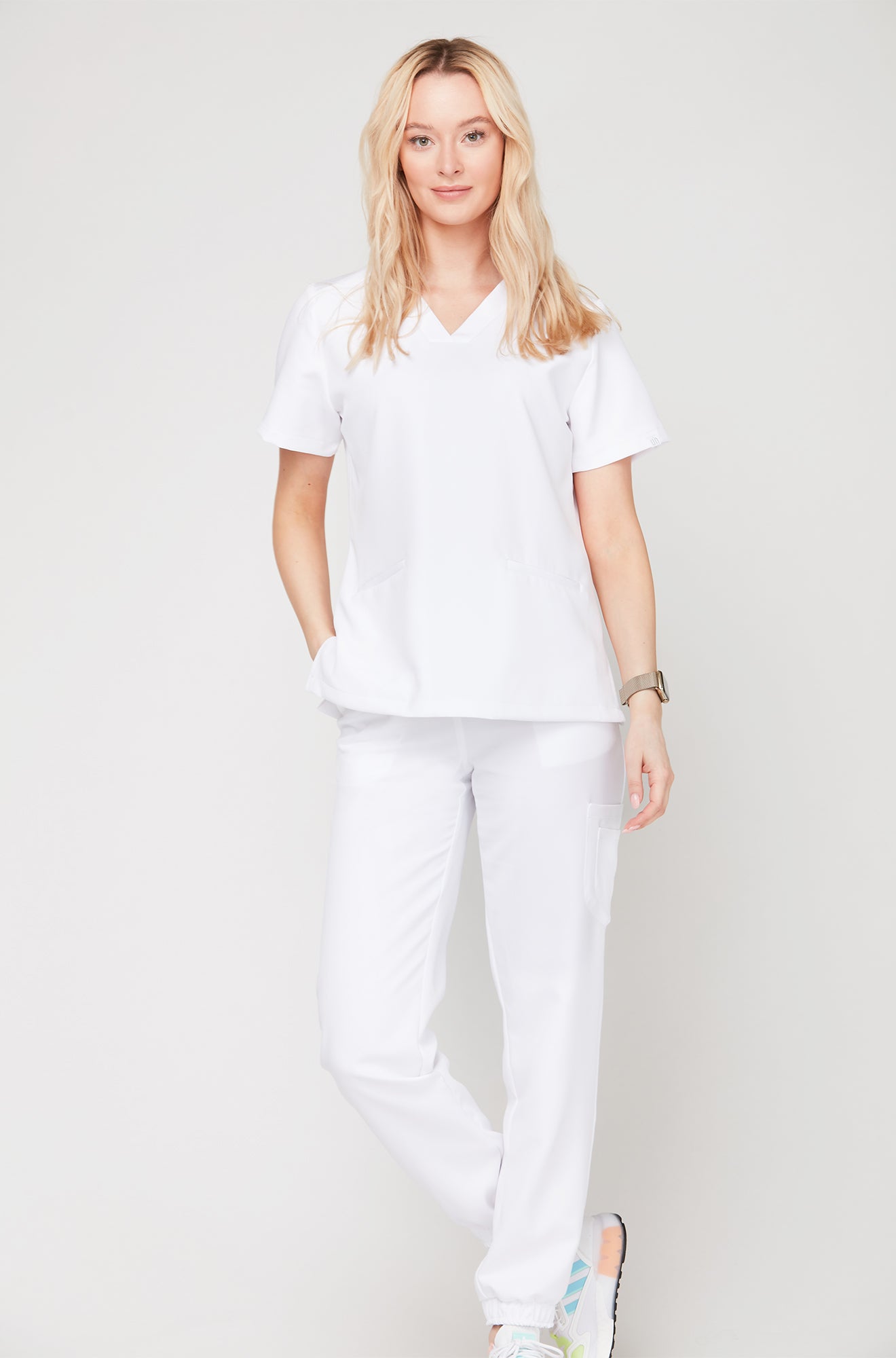 Bluza Medyczna Emily Biała