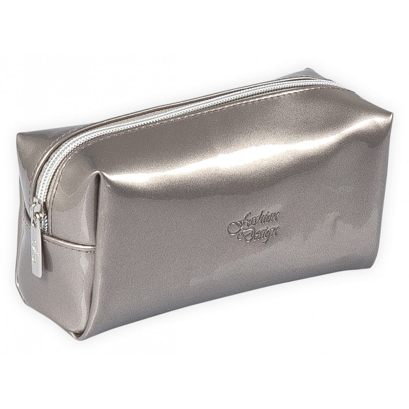 Top Choice - Kosmetyczka Metallic Srebrna 97003