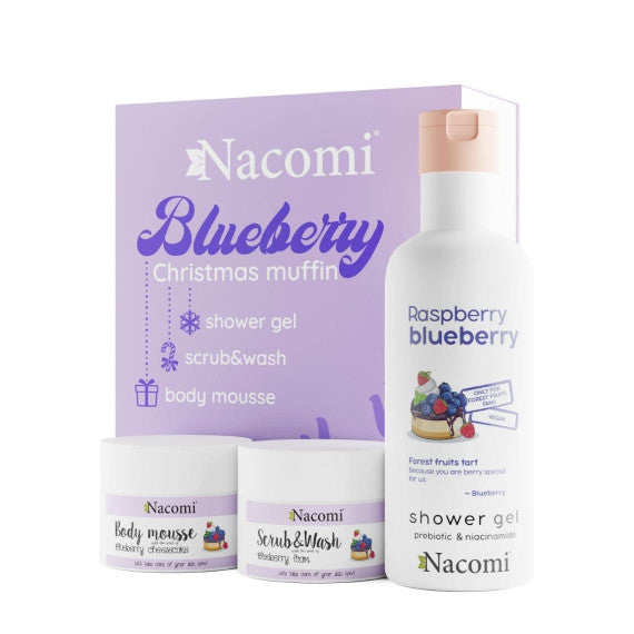 Nacomi Zestaw Świąteczny - Blueberry Muffin