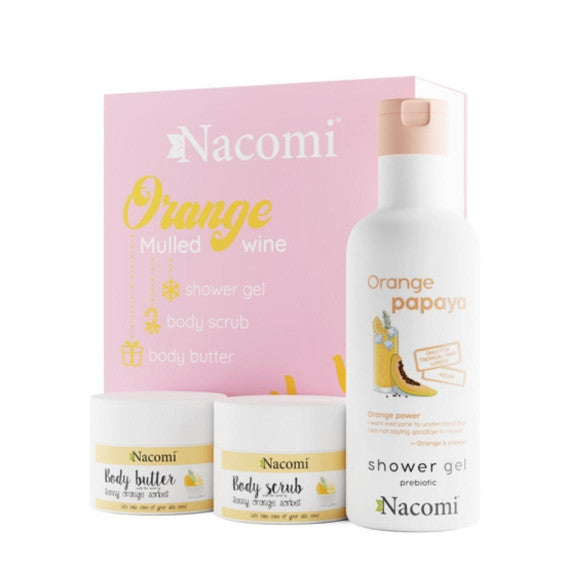 Nacomi Zestaw Świąteczny - Orange