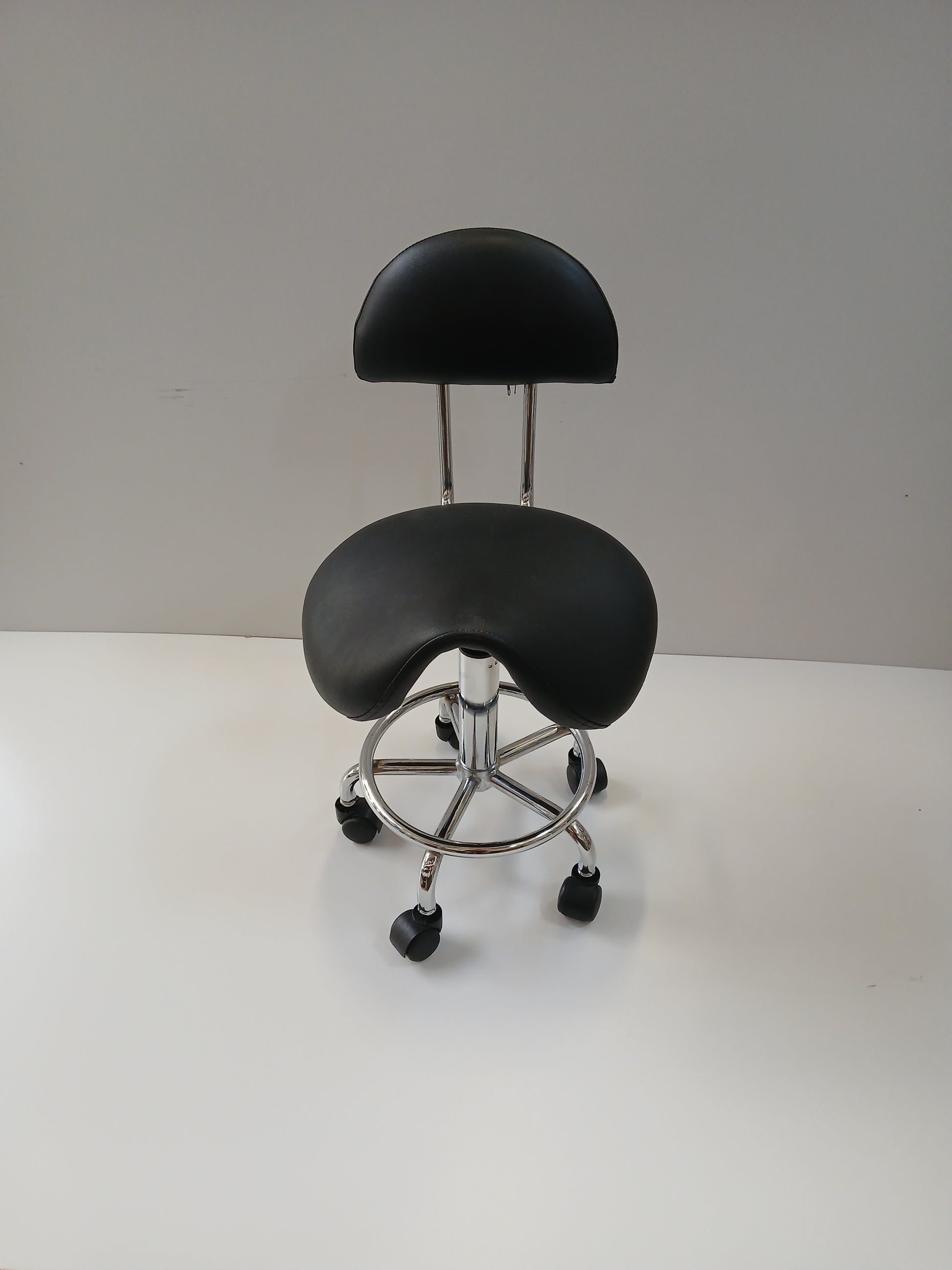 Taboret Kosmetyczny 6001 Czarny Outlet