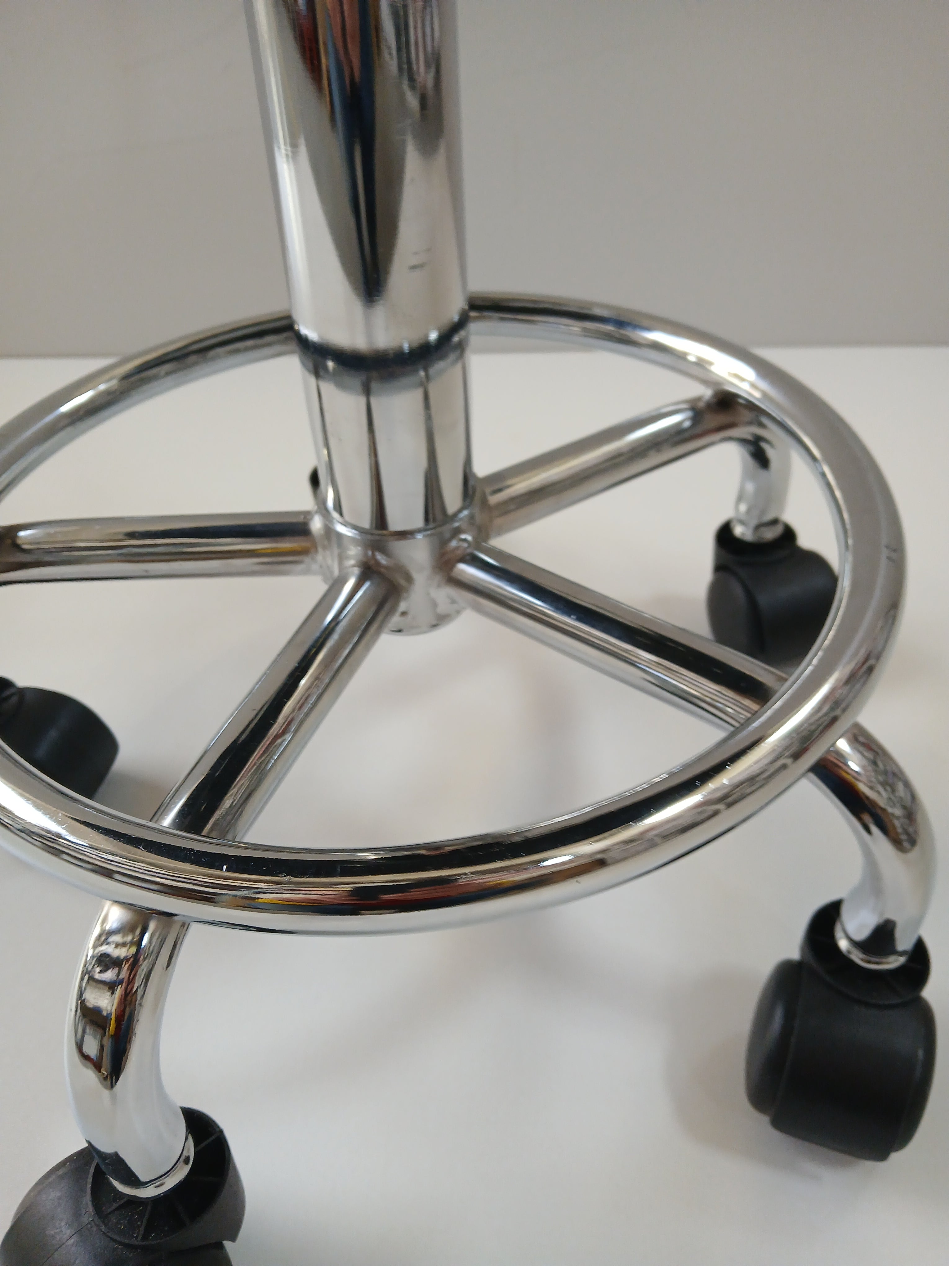 Taboret Kosmetyczny 6001 Czarny Outlet
