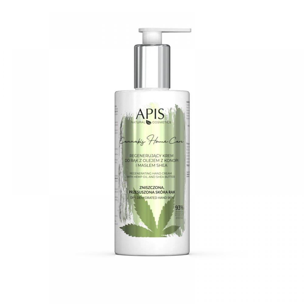 Apis Regenerujący Krem do Rąk z Olejem z Konopi 300 ml