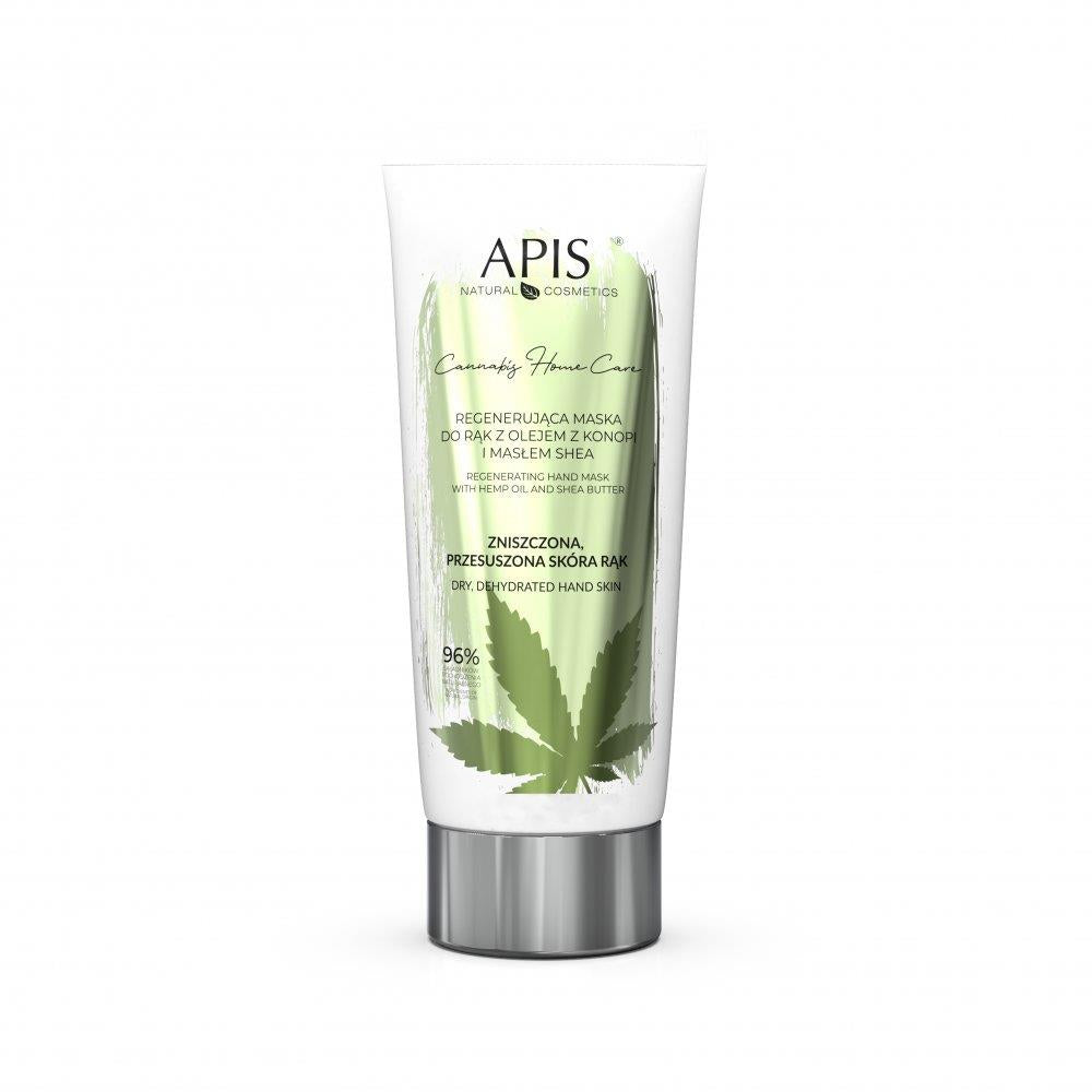 Apis Maska do Rąk z Olejem z Konopi 200 ml