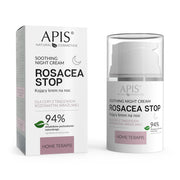 APIS Rosacea Stop -  Kojący Krem na Noc 50ml