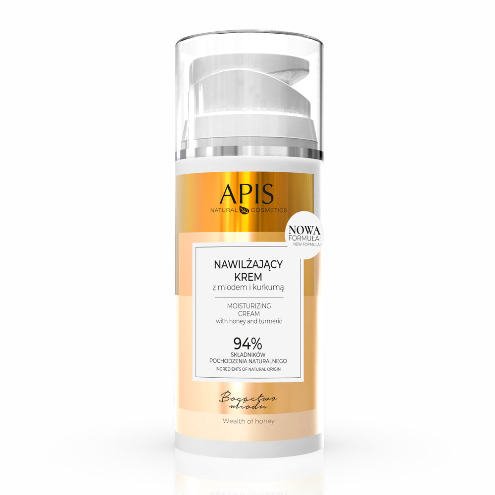 APIS Professional APIS Bogactwo Miodu, Nawilżający Krem z Miodem i Kurkumą 100ml — Inhaltsstoffe i ocena