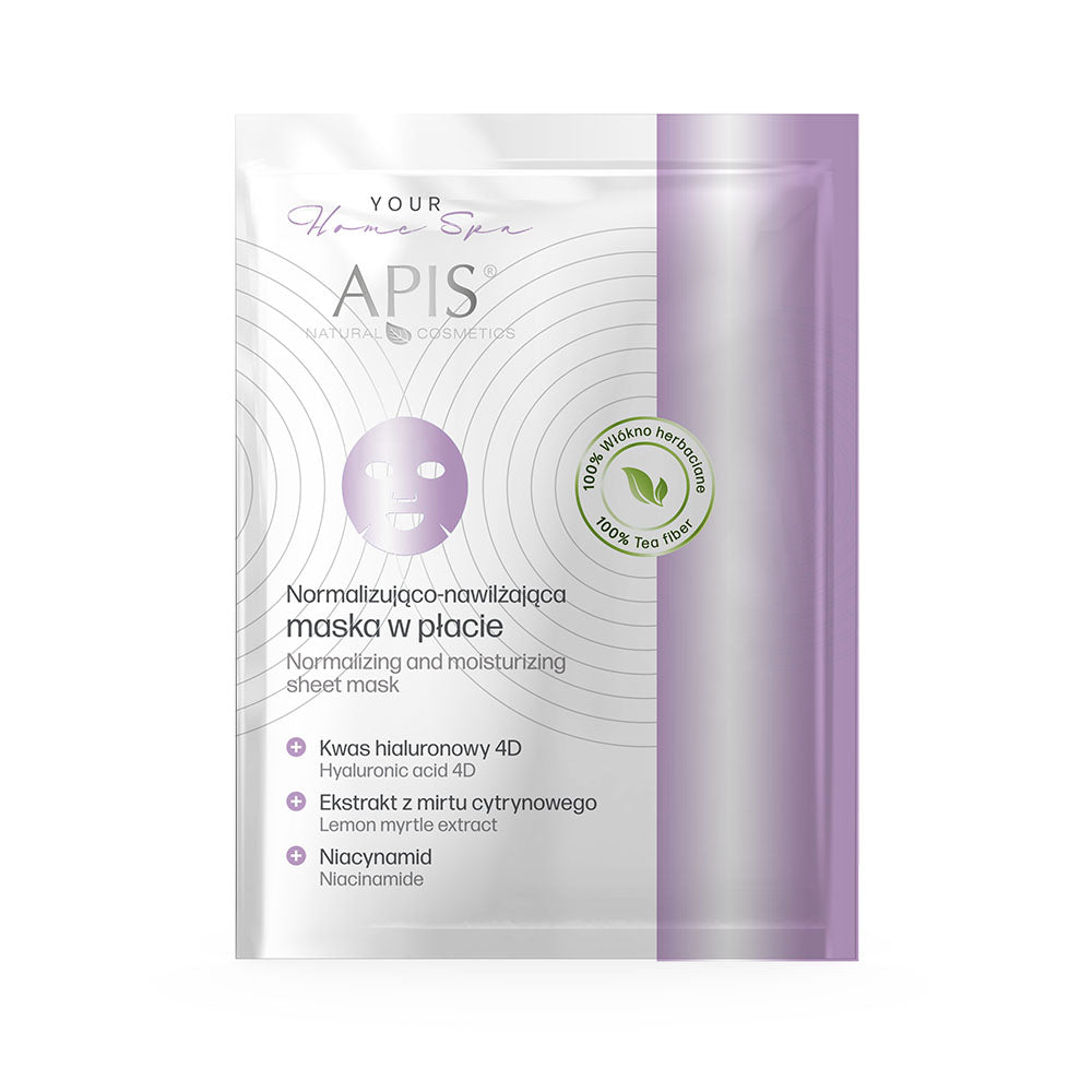 APIS Professional Apis - Normalizująco-Nawilżająca Maska w Płacie 20g
