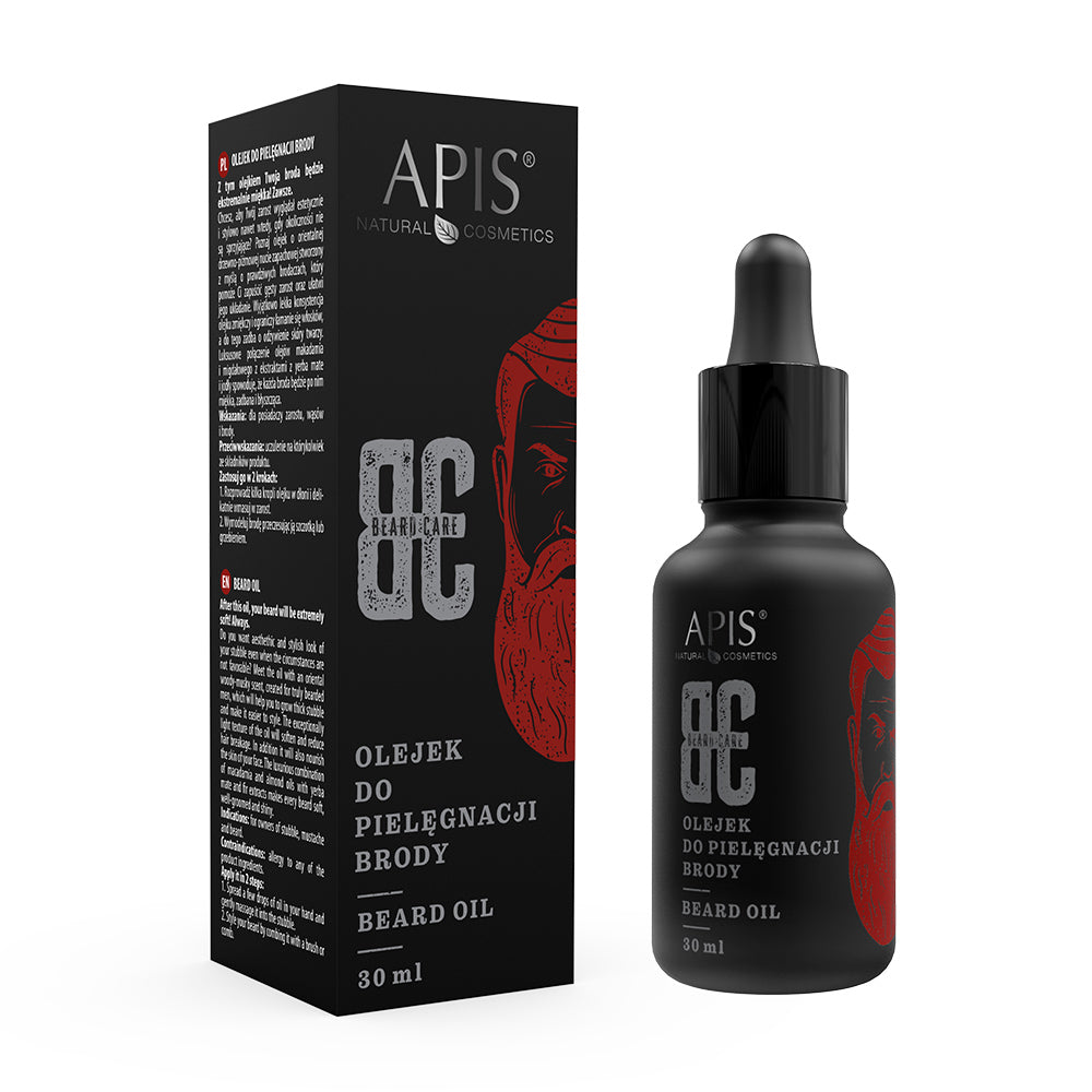 APIS Home & SPA APIS Beard Care Olejek do Pielęgnacji Brody 30ml 08710 — Składniki i ocena