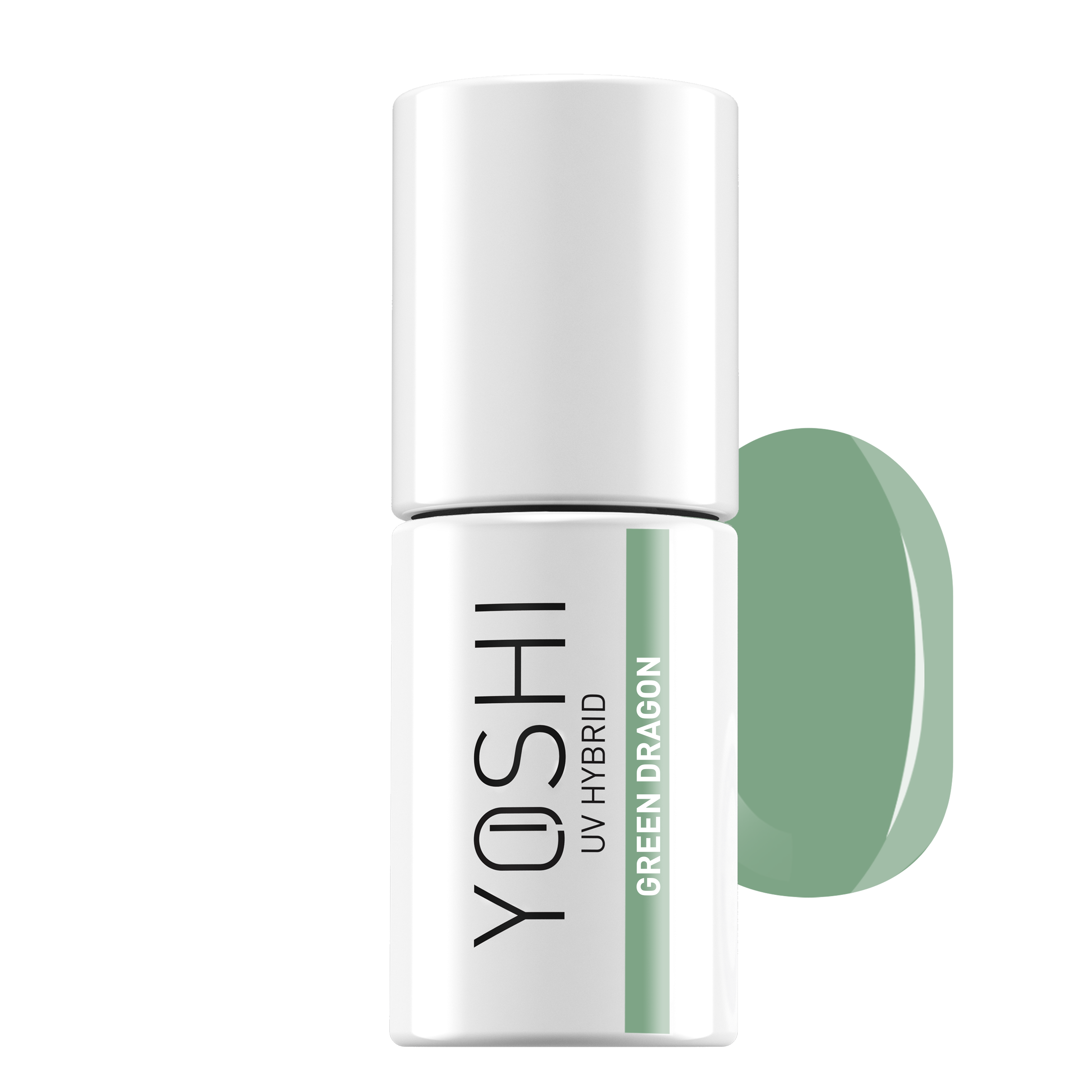 Yoshi - Lakier Hybrydowy 104 Green Dragon 6ml