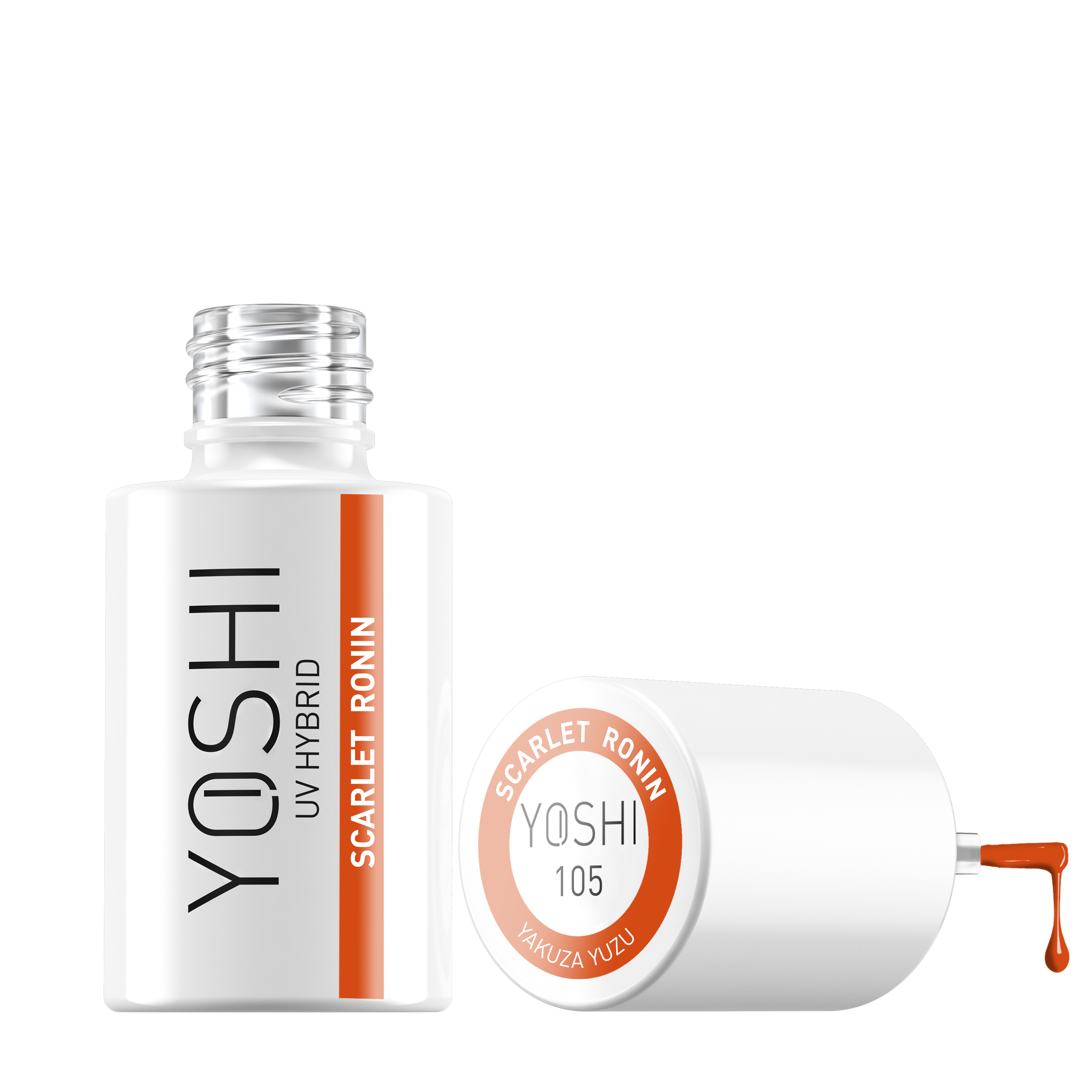 Yoshi - Lakier Hybrydowy 105 Scarlet Ronin 6ml