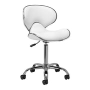 Gabbiano taboret kosmetyczny Q-4599 biały