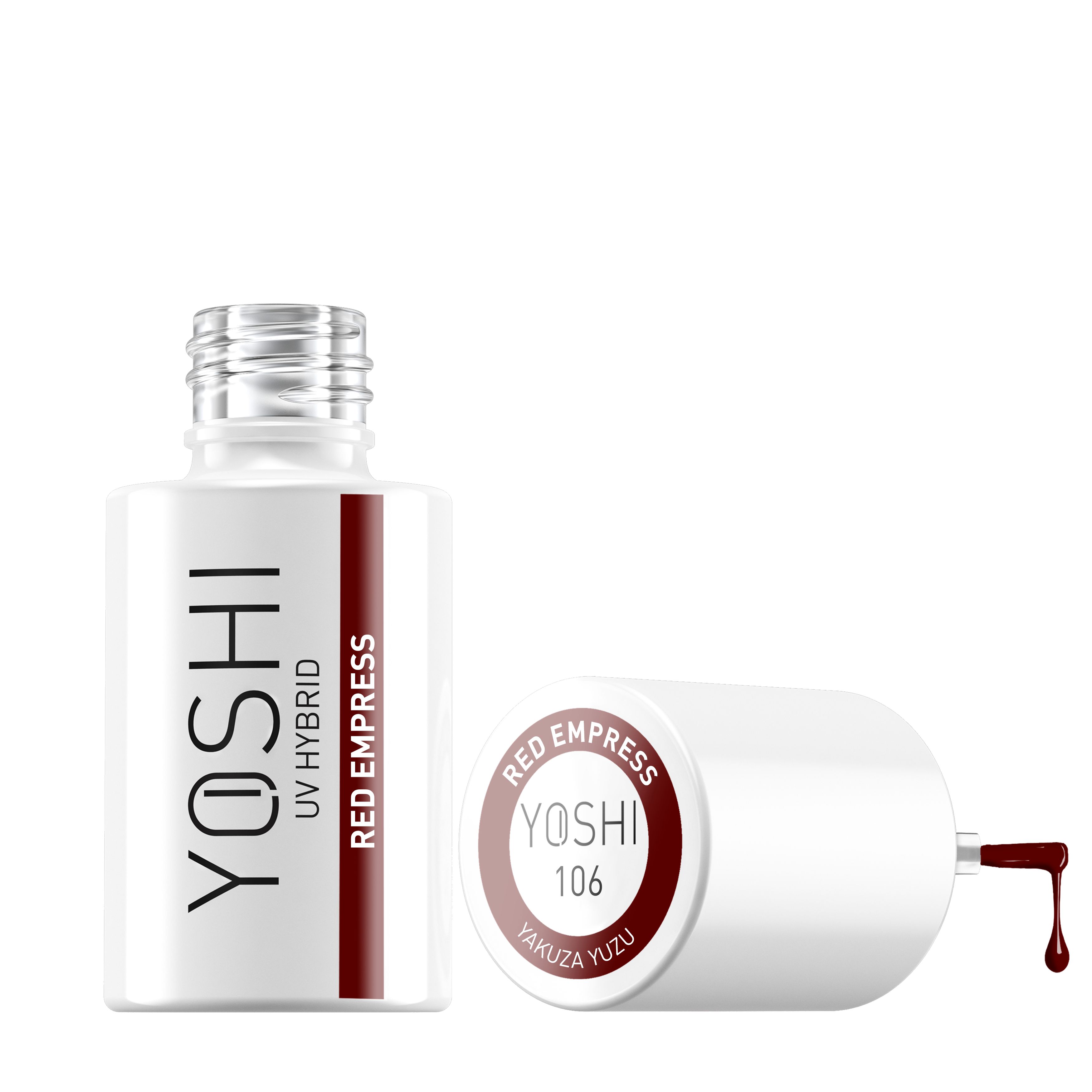 Yoshi - Lakier Hybrydowy 106 Red Empress 6ml